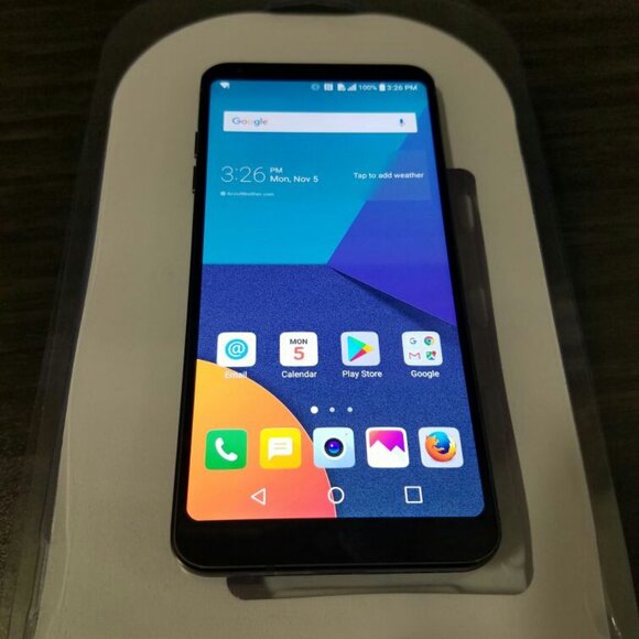 LG G6 ThinQ 32GB Black, Unlocked. In good condition !!! - Picture 6 of 8